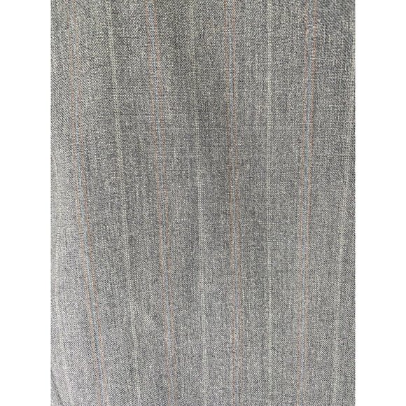 Stafford USA Made Gray Blue 100% Wool Striped 2 Button Jacket Blazer Men’s 42S - Picture 8 of 12